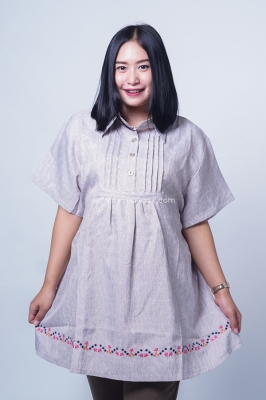 Baju Hamil Kerja JUMBO Flowers - BHJ 95